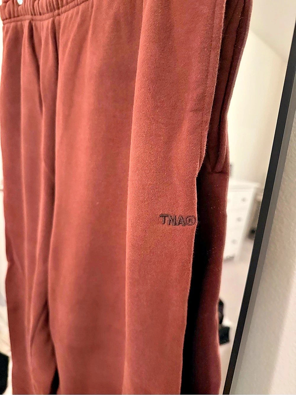 Tna Sweatfleece Cozy Fleece Mega Fit Cozy Fleece Joggers in Brown Size Medium